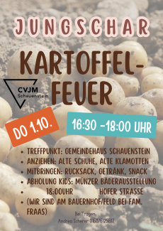 Flyer Kartoffelfeuer 