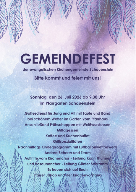 Gemeindefest